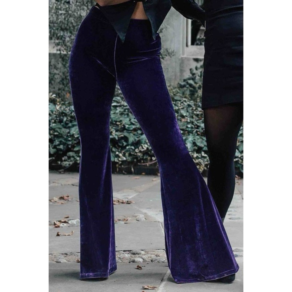 Velvet Purple Pants